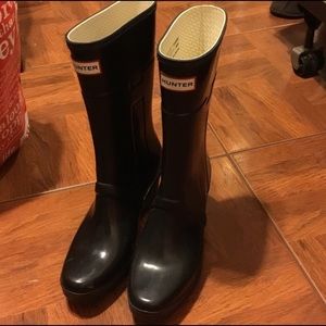 Hunter rain boots